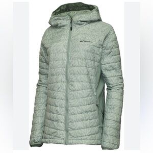 Columbia Women's Light Green Puffer Jacket
